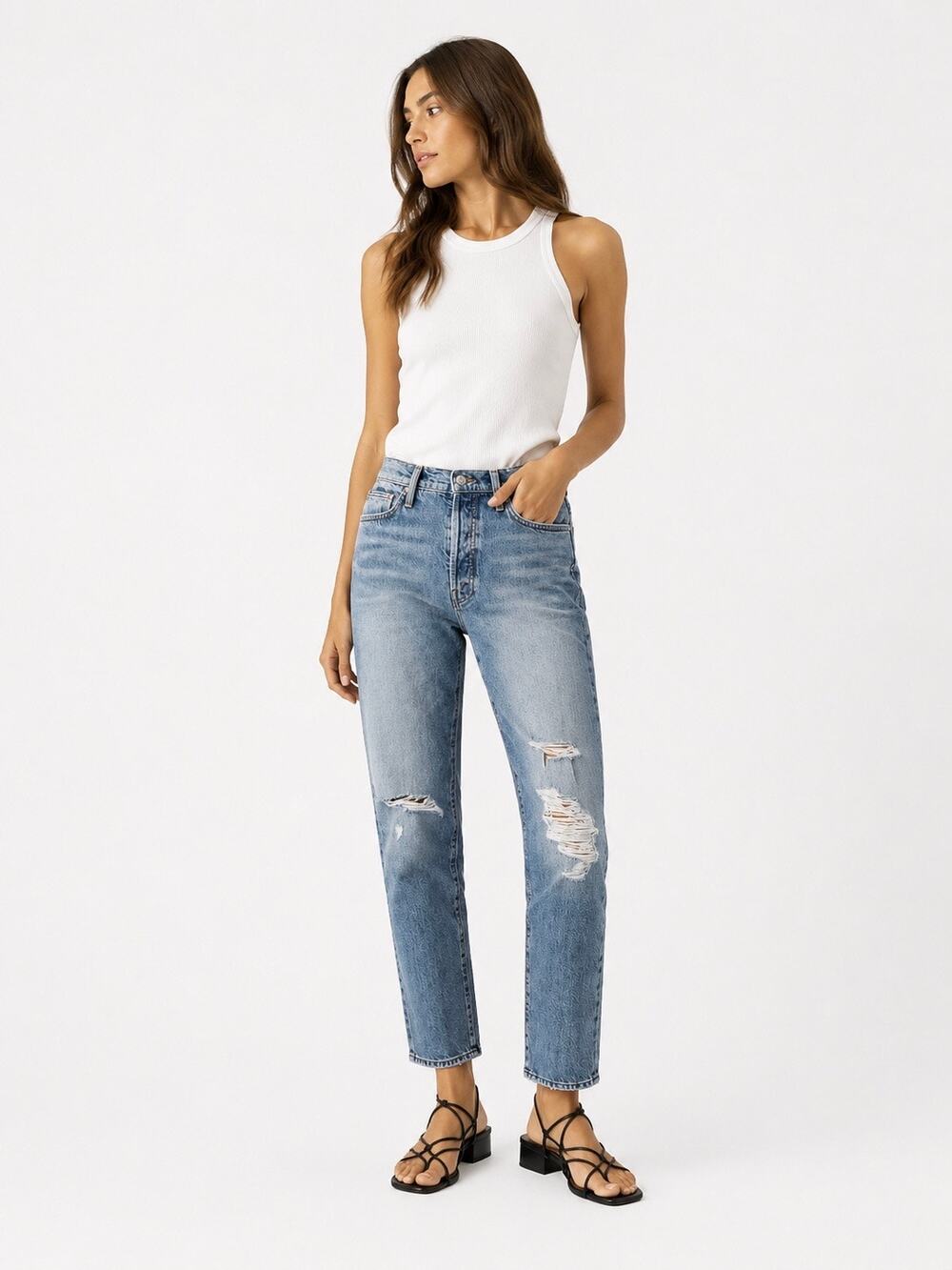 NWT Mother SUPERIOR The Huffy Skimp 28 Hotter On The Other Side Jeans